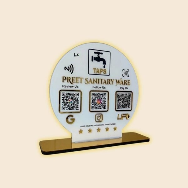 One Stand, Three Possibilities – 3-in-1 QR Standee