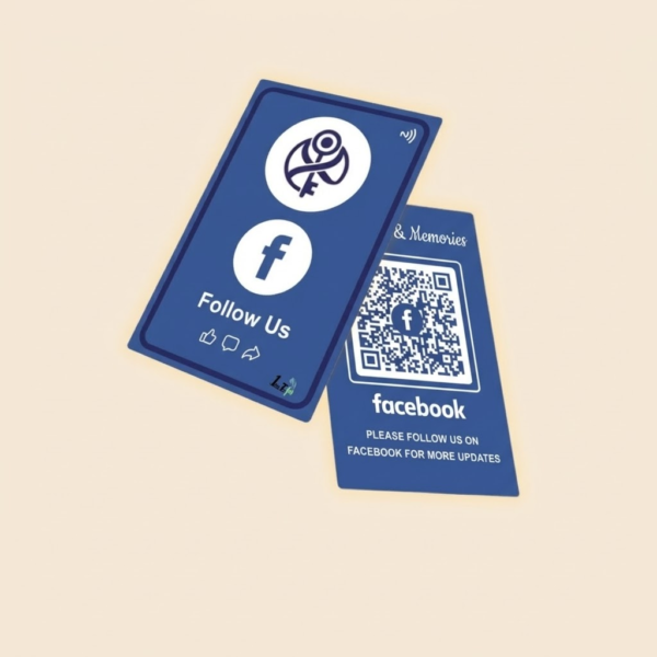 Smart NFC Facebook Card