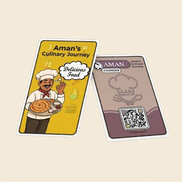 Smart Business Card | All-in-One Solution for Chefs